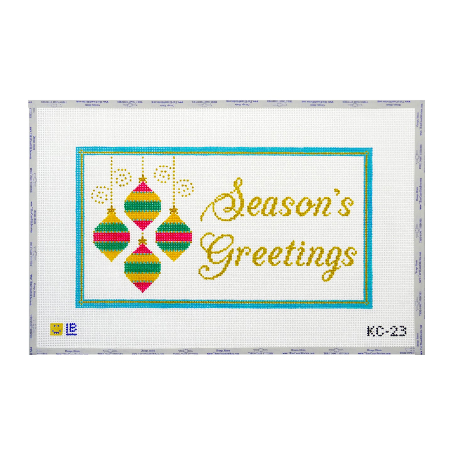 Seasons Greetings with Baubles