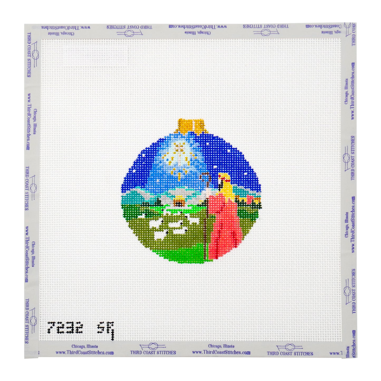 Nativity Shepard Round