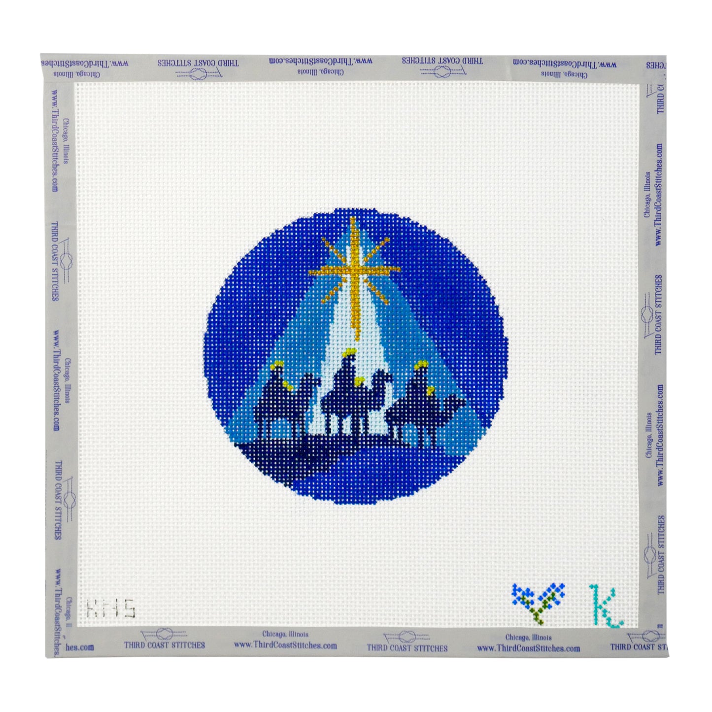 Nativity Wise Men Round