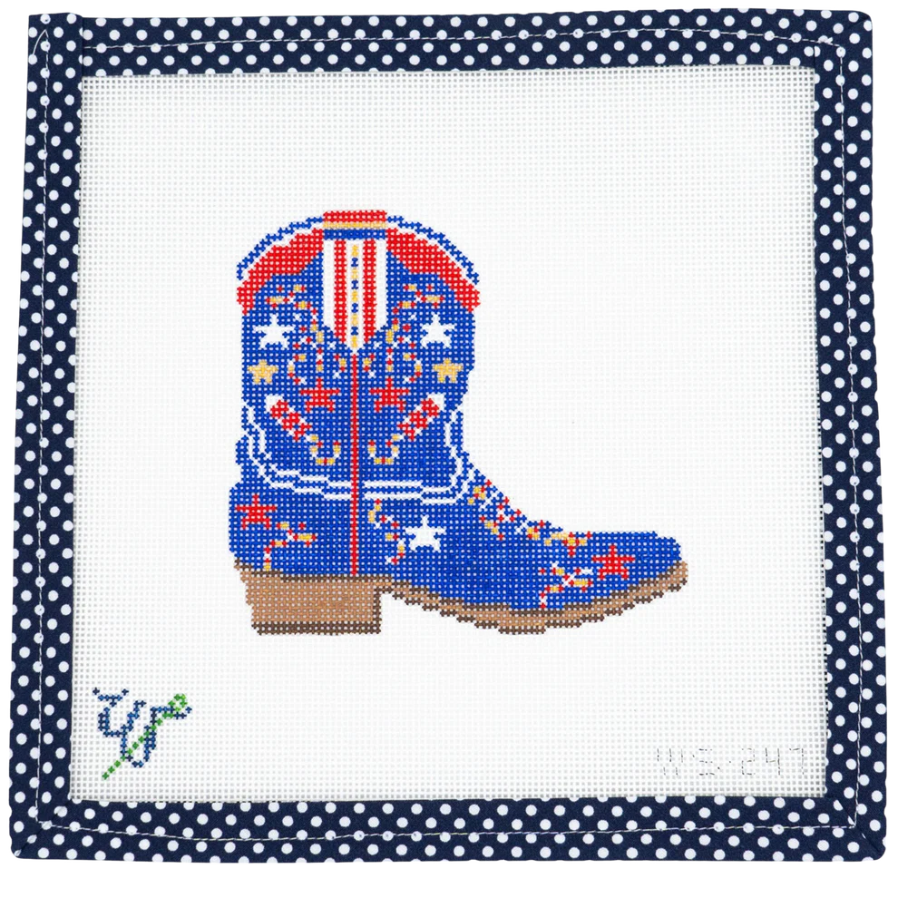 Patriotic Cowboy Boot