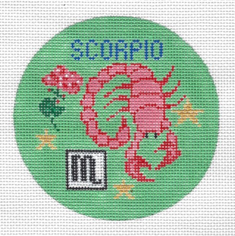 Scorpio Zodiac Round