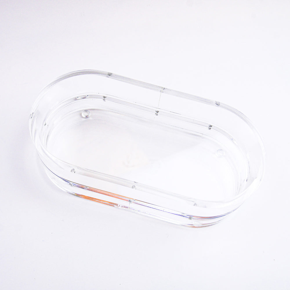 Self-Finishing Oval Acrylic Trays