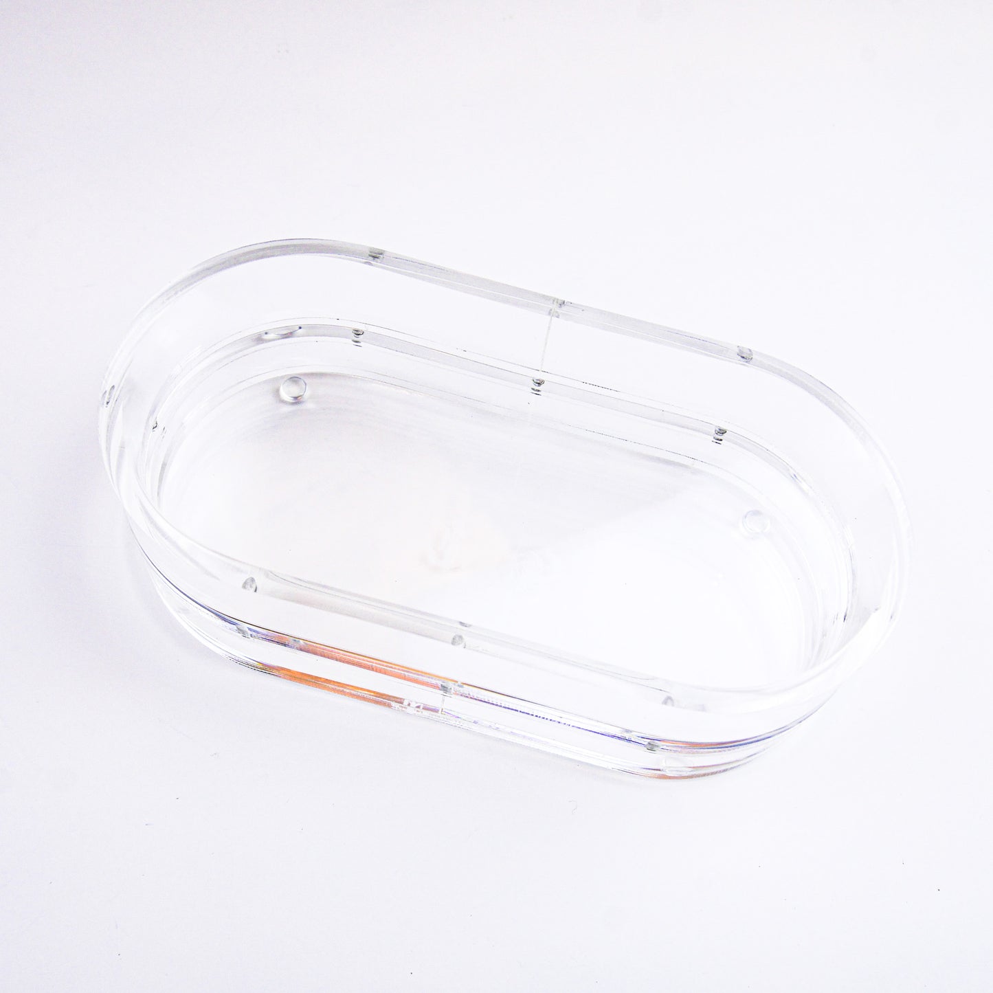 Self-Finishing Oval Acrylic Trays