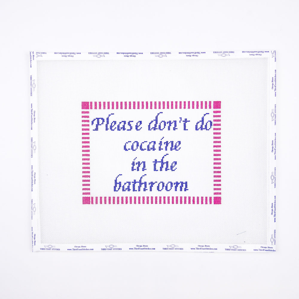 Cocaine in the Bathroom