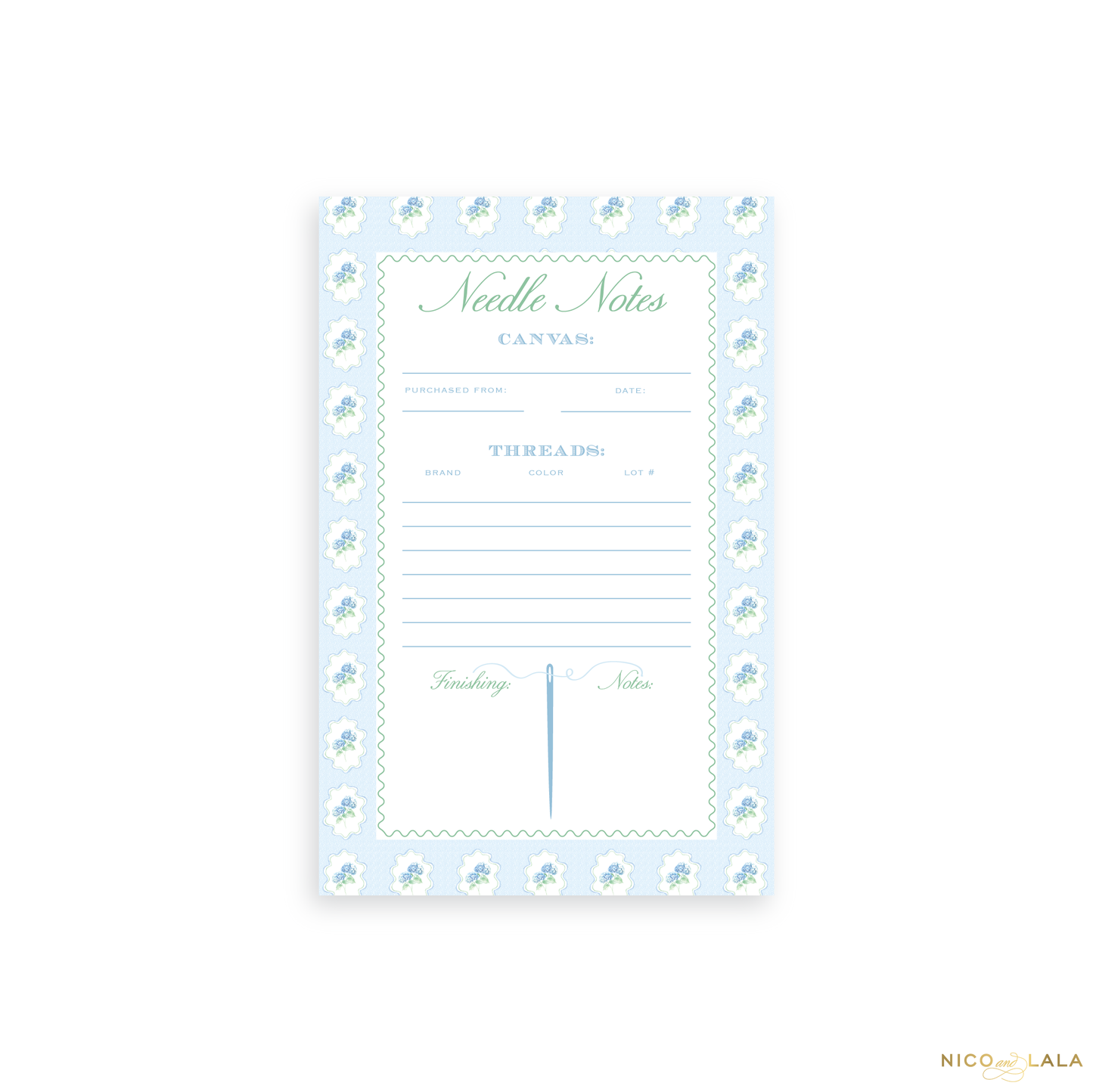 Needle Notes Notepad