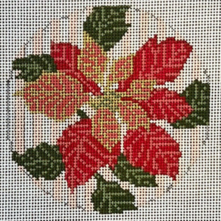 Poinsettia Round
