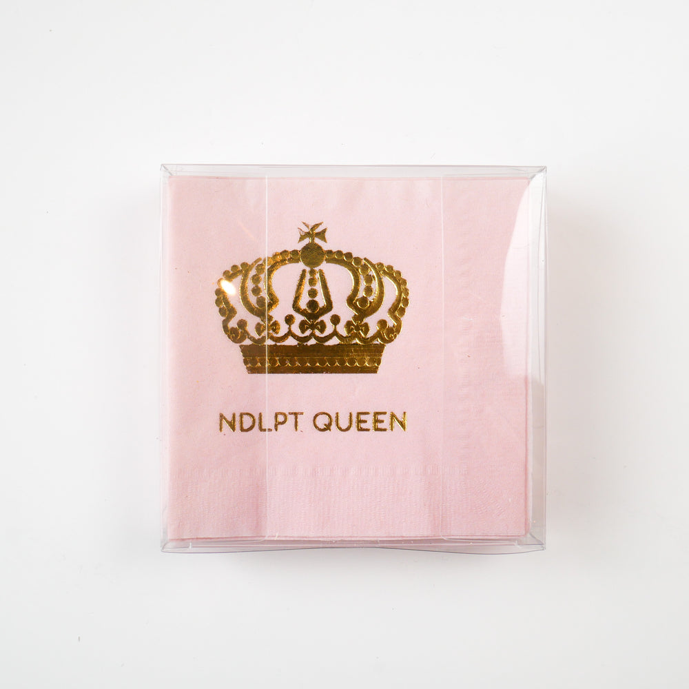 NDLPT Queen Cocktail Napkins