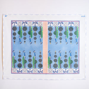 Peacock Backgammon Board