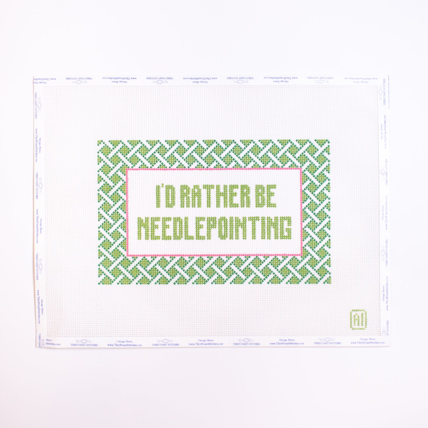 I'd Rather Be Needlepointing