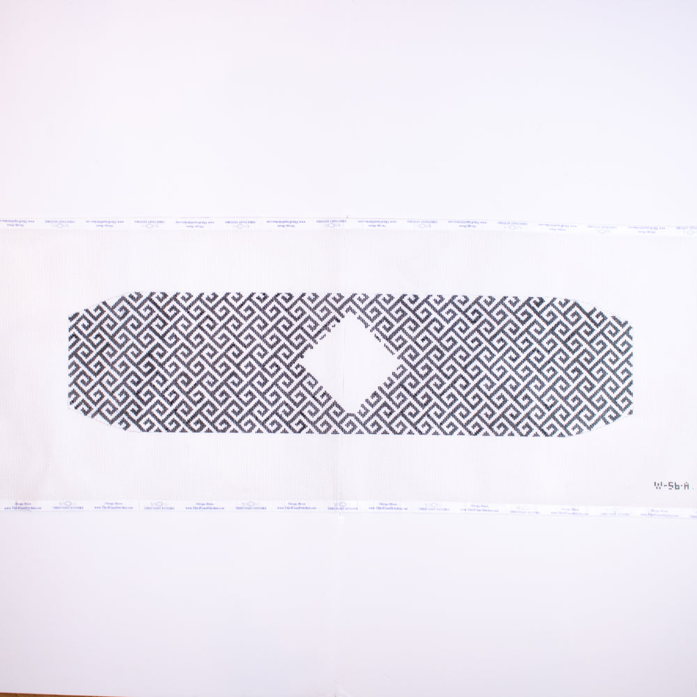Geometric Designed Cummerbund