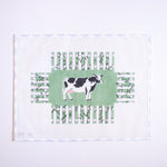 Cow with Picket Fence Brick Cover