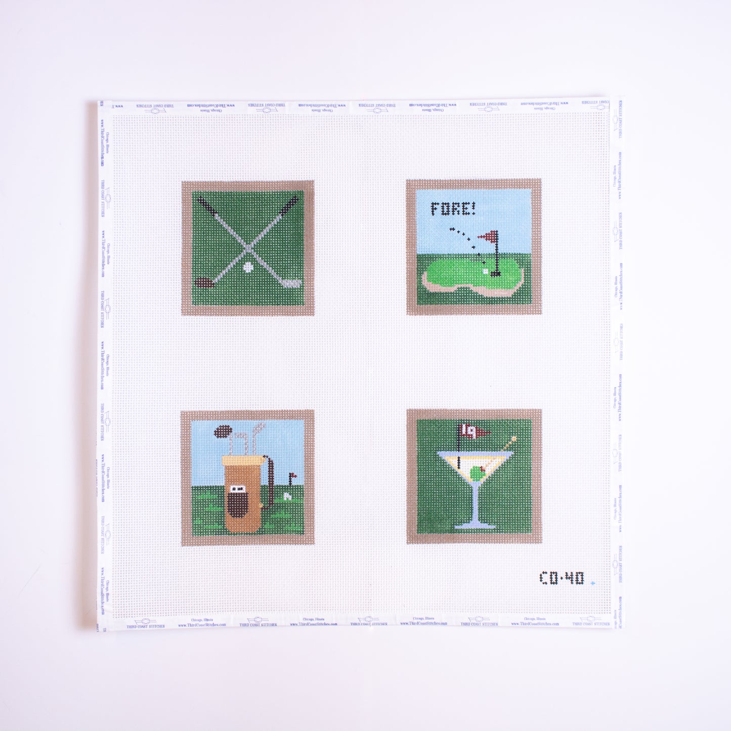 Golf Coaster Set