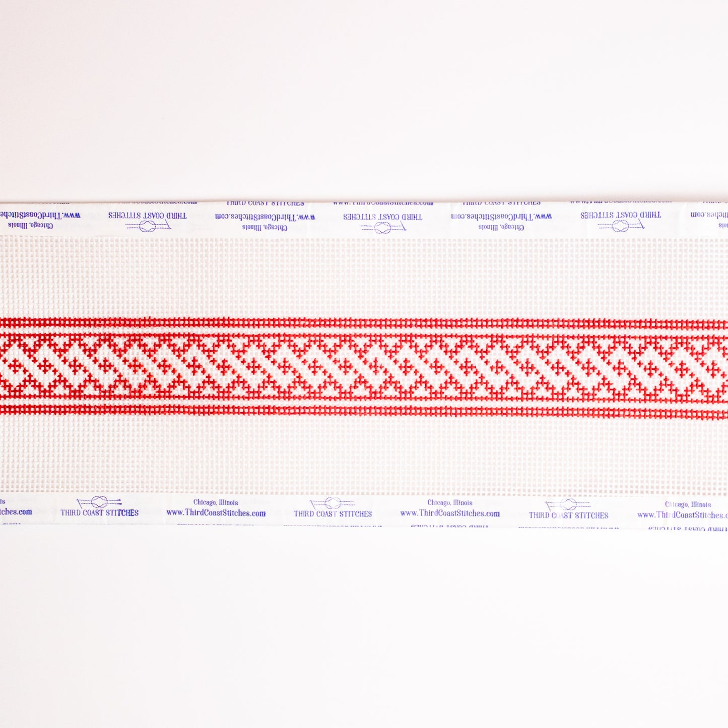 Nantucket Braid Belt - Red