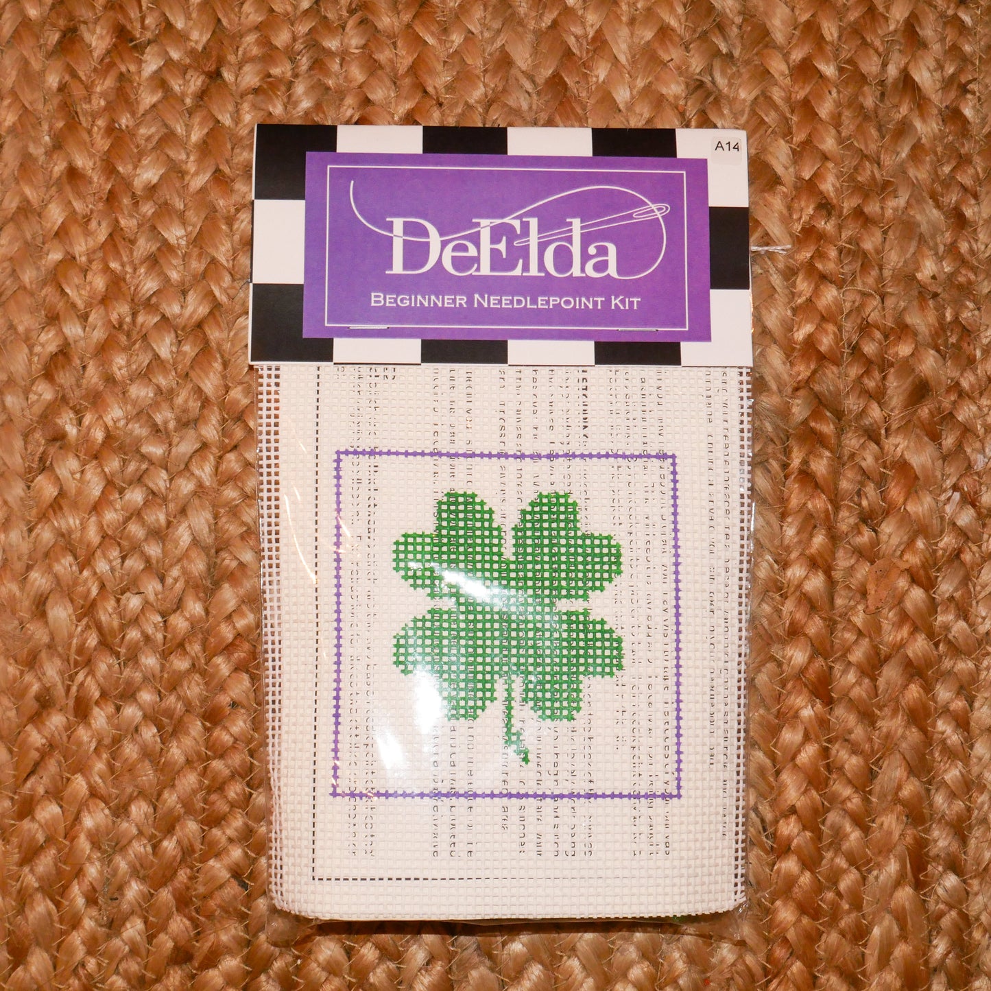 Shamrock - Kid's Needlepoint Kit