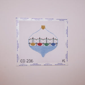 Docked Sailboats Bauble Ornament