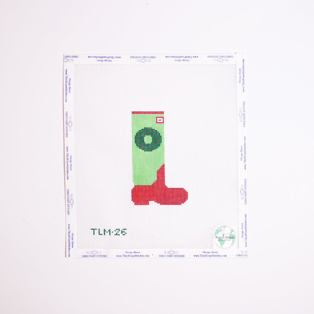 Holiday Wreath Wellie