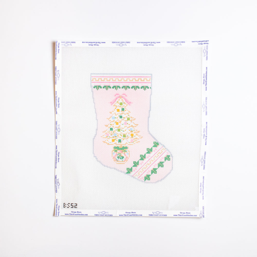 
            
                Load image into Gallery viewer, Pink Mini Stocking with Tree
            
        